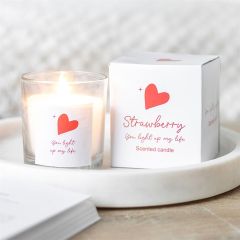 Strawberry Candle