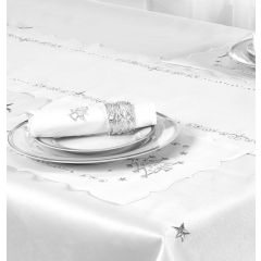 Frosted Tree White & Silver 2Pk Placemats at Guineys Ireland