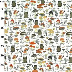 Forest Friend Polycotton Fabric TC0120 - Price by the Metre