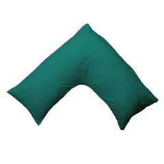 Percale V-Shape Pillowcase Teal