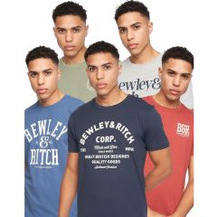 Showing the 5 Temflere 5 Pack Men's T-Shirts Assorted by Bewley & Ritch