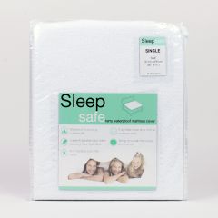 Sleep Safe Terry Towelling Waterproof Mattress Protector