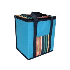 Textured Stripe Jumbo Insulated Cooler Bag 28 Litre