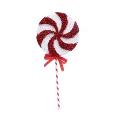 Tinsel Candy Lollipop Stick 47cm at Guineys Ireland