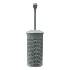 Toilet Brush & Holder Loop Grey at Guineys Ireland