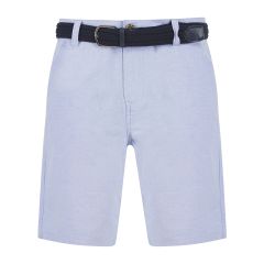 Blue Oxford Shorts By Tokyo Laundry - Online Offer Only