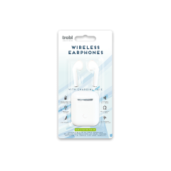 Wireless Earphones with Charging Case White at Guineys Ireland