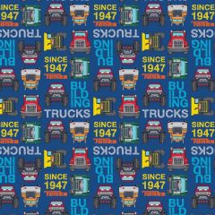 100% Cotton Tonka Trucks Novelty Fabric - Price by the Metre at Guineys Ireland