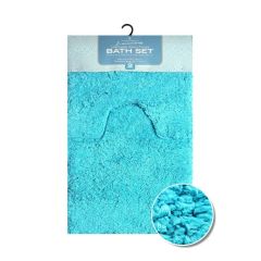 Ultimate Zero Twist Turquoise 2 Piece Bath Mat at Guineys Ireland