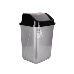 Grey 20 Litre Flip Top Bin at Guineys Ireland