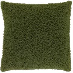 Unique Living Chico Winter Green Bouclé Cushion 45x45cm