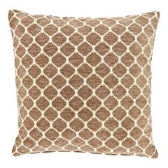 Unique Living Miley Taupe Geometric Cushion 45x45cm