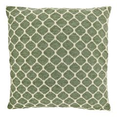 Unique Living Miley Tea Green Geometric Cushion 45x45cm