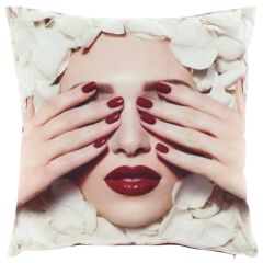 Unique Living Rose Petals Cushion 45x45cm