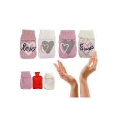 Sweet & Love Reusable Hand Warmer with Knitted Cover 11cm - Assorted Designs