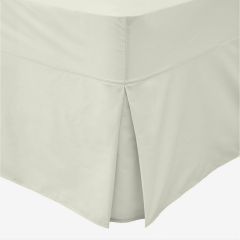 Elegance Value Fitted Valance Sheet Vanilla