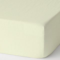 Elegance Fitted Sheet Vanilla