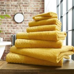 100% Cotton Waffle Towels Ochre