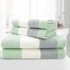 4 Weston Towels displayed in a bathroom scene