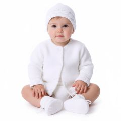 4 Piece Cardigan Set - White at Guineys Ireland