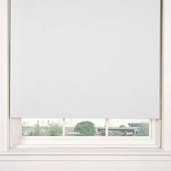 Blackout Roller Blind White 165cm Drop