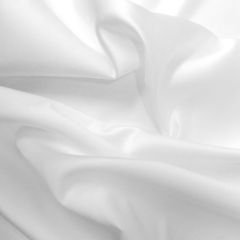 Duchess Satin Fabric White