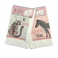 Be Wild Tea Towels 3 Pack