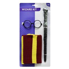 Halloween Wizard Costume Accessory 5 Piece Set at Guineys Ireland