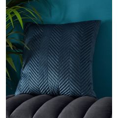 Pinsonic Navy Velvet Cushion Cover 43x43cm