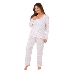 Women's Spot Pyjamas Pink