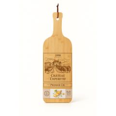 Wooden Wine Bottle Serving Board 22x70cm