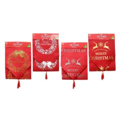 Foil Christmas Runner 6 Foot Assorted