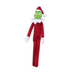 Poseable Green Christmas Elf 32cm