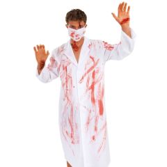 Adult Bloody Crazed Doctor Costume