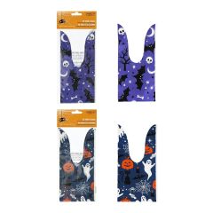 Halloween Tie-Up Treat Bags 20 Pack Assorted
