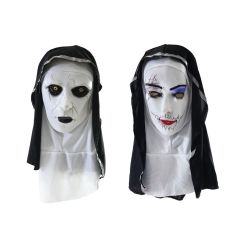 Demonic Nun Mask - Assorted