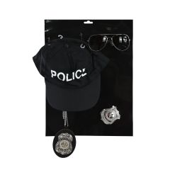Police Cap Accessory Set