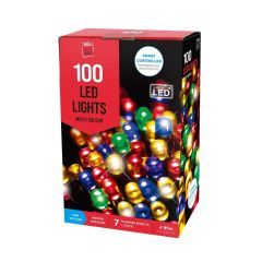 100 LED Multicoloured Christmas Lights