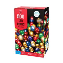 500 LED Multicoloured Christmas Lights