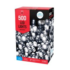 500 LED White Christmas Lights