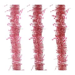 Candy Cane Tinsel 2m - Assorted