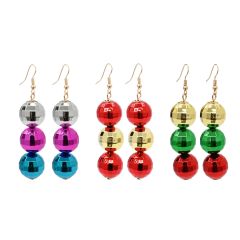 Christmas Bauble Earrings - Assorted