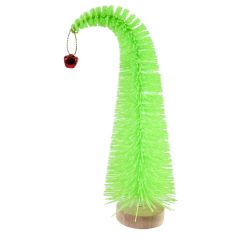 Mean Green Bristle Christmas Tree 19.5cm
