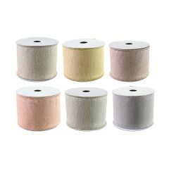 Metallic Ribbon 63mm x 2.7m - Assorted