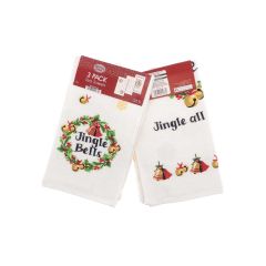 Warm Wishes Gingerbread Wipe Clean Tablecloth 132x230cm