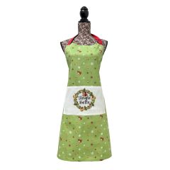 Warm Wishes Gingerbread Wipe Clean Tablecloth 132x230cm