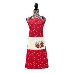 Warm Wishes Gingerbread Design 100% Cotton Aprons