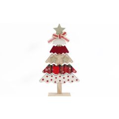 Wooden Christmas Tree on Stand