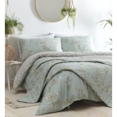 Yasmina Bedspread Duck Egg by Portfolio 200x230cm