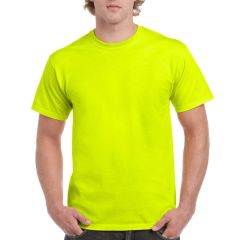 Men's Yellow Dry Cool Sports T-Shirt